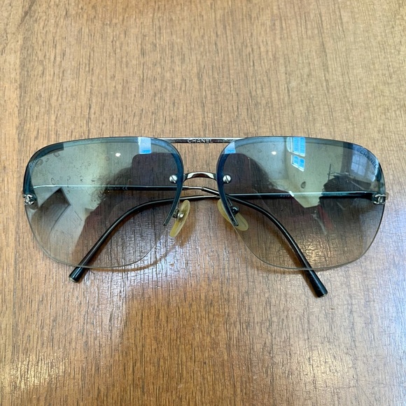 CHANEL Accessories - Chanel Vintage Aviator Sunglasses